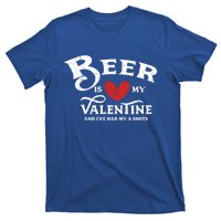 Vintage Valentines Day Design For Adultsgift Beer Is My Love Great Gift T-Shirt