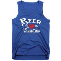 Vintage Valentines Day Design For Adultsgift Beer Is My Love Great Gift Tank Top