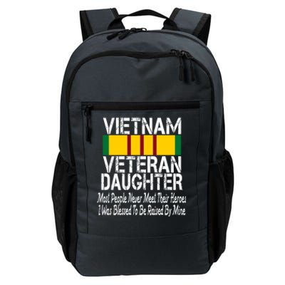 Vietnam Veteran Daughter Raised By My Hero Military Service Gift Daily Commute Backpack