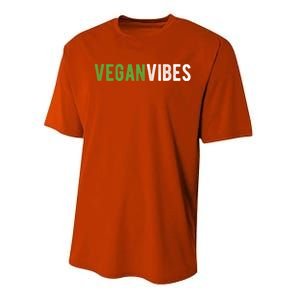 Vegan Vibes Design Gift For Plant Based Lifestyle Veganism Gift Performance Sprint T-Shirt