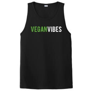 Vegan Vibes Design Gift For Plant Based Lifestyle Veganism Gift PosiCharge Competitor Tank