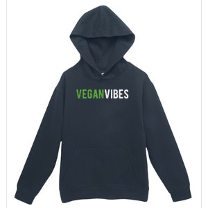 Vegan Vibes Design Gift For Plant Based Lifestyle Veganism Gift Urban Pullover Hoodie