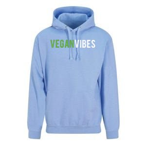 Vegan Vibes Design Gift For Plant Based Lifestyle Veganism Gift Unisex Surf Hoodie