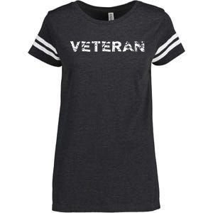 Veteran Enza Ladies Jersey Football T-Shirt