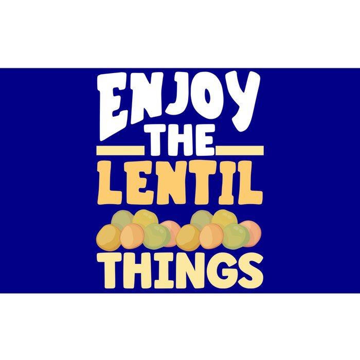 Vaganism Vegetarian Enjoy The Lentil Things Joke Gift Bumper Sticker