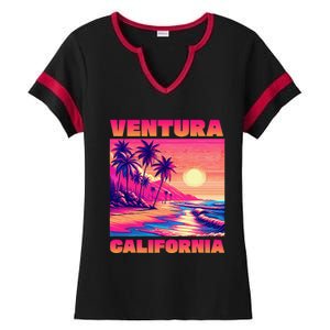 Ventura Ladies Halftime Notch Neck Tee