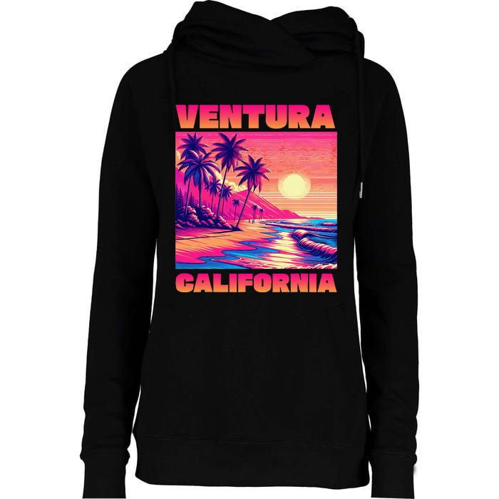 Ventura Womens Funnel Neck Pullover Hood