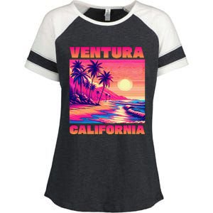 Ventura Enza Ladies Jersey Colorblock Tee