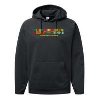 Vietnam Veteran Emblem Performance Fleece Hoodie