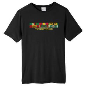 Vietnam Veteran Emblem Tall Fusion ChromaSoft Performance T-Shirt