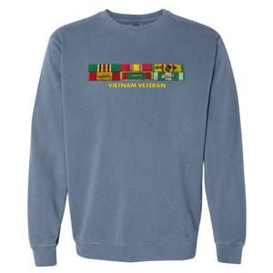 Vietnam Veteran Emblem Garment-Dyed Sweatshirt