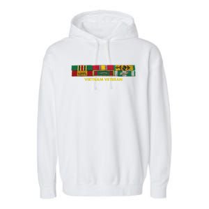 Vietnam Veteran Emblem Garment-Dyed Fleece Hoodie