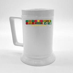 Vietnam Veteran Emblem Beer Stein