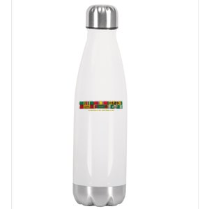 Vietnam Veteran Emblem Stainless Steel Insulated Water Bottle