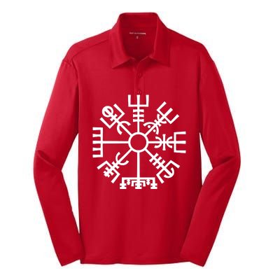 Vegvisir Silk Touch Performance Long Sleeve Polo