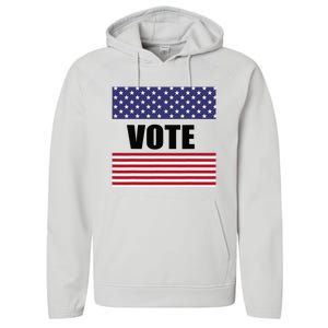 Vote Voting Elections Performance Fleece Hoodie