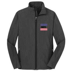 Vote Voting Elections Core Soft Shell Jacket