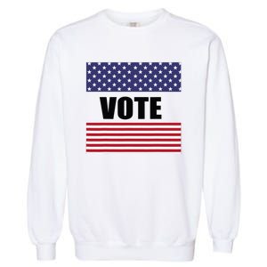 Vote Voting Elections Garment-Dyed Sweatshirt