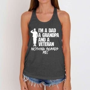 Veteran Women's Knotted Racerback Tank