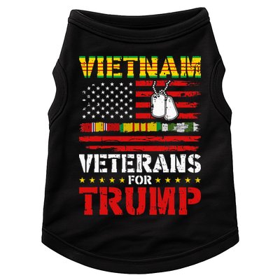 Vietnam Veterans For Trump 2024 Doggie Tank