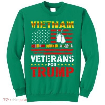 Vietnam Veterans For Trump 2024 Sweatshirt