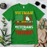 Vietnam Veterans For Trump 2024 Premium T-Shirt