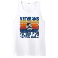 Veterans Voting For Harris Walz Waltz 2024 PosiCharge Competitor Tank