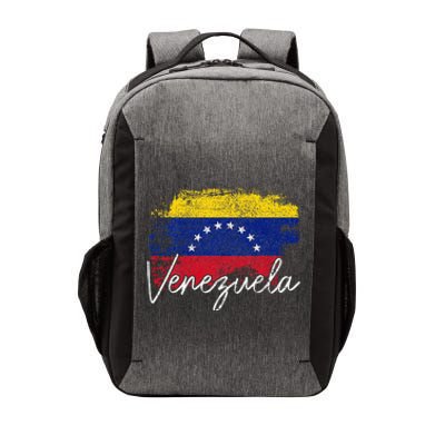 Venezuela Vintage Flag Venezuelan Pride Roots Vector Backpack