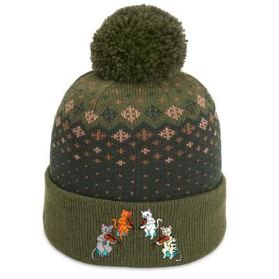 Violin Violinist Fiddle Player Orchestra Classical Cat Lover The Baniff Cuffed Pom Beanie