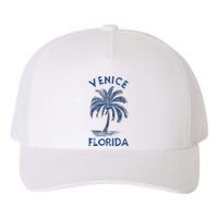 Vintage Venice Florida Palm Tree Fl Yupoong Adult 5-Panel Trucker Hat