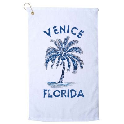 Vintage Venice Florida Palm Tree Fl Golf Towel