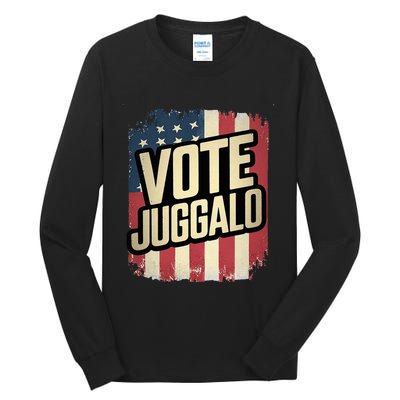 Vote! Vertical Flag Tall Long Sleeve T-Shirt