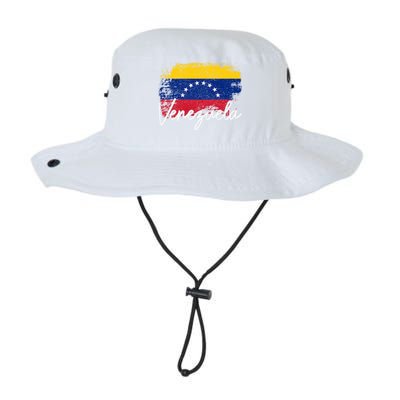 Venezuela Vintage Flag Venezuelan Pride Roots Great Gift Legacy Cool Fit Booney Bucket Hat