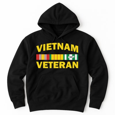 Vietnam Veteran Flag Logo Hoodie