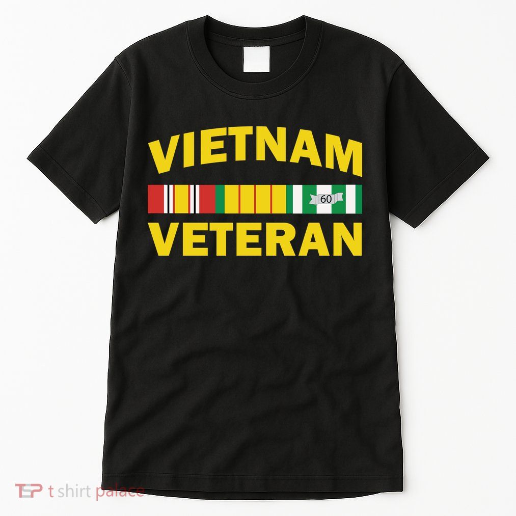 Vietnam Veteran Flag Logo Tall T-Shirt
