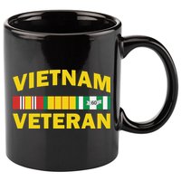 Vietnam Veteran Flag Logo 11oz C Handle Ceramic Mug