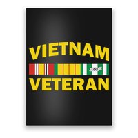 Vietnam Veteran Flag Logo Poster