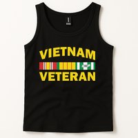 Vietnam Veteran Flag Logo Tank Top