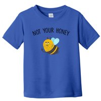 Vegan Veganism Feminisim Not Your Honey Feminist Vintage Gift Toddler T-Shirt