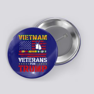 Vietnam Veterans For Trump 2024 Election Button