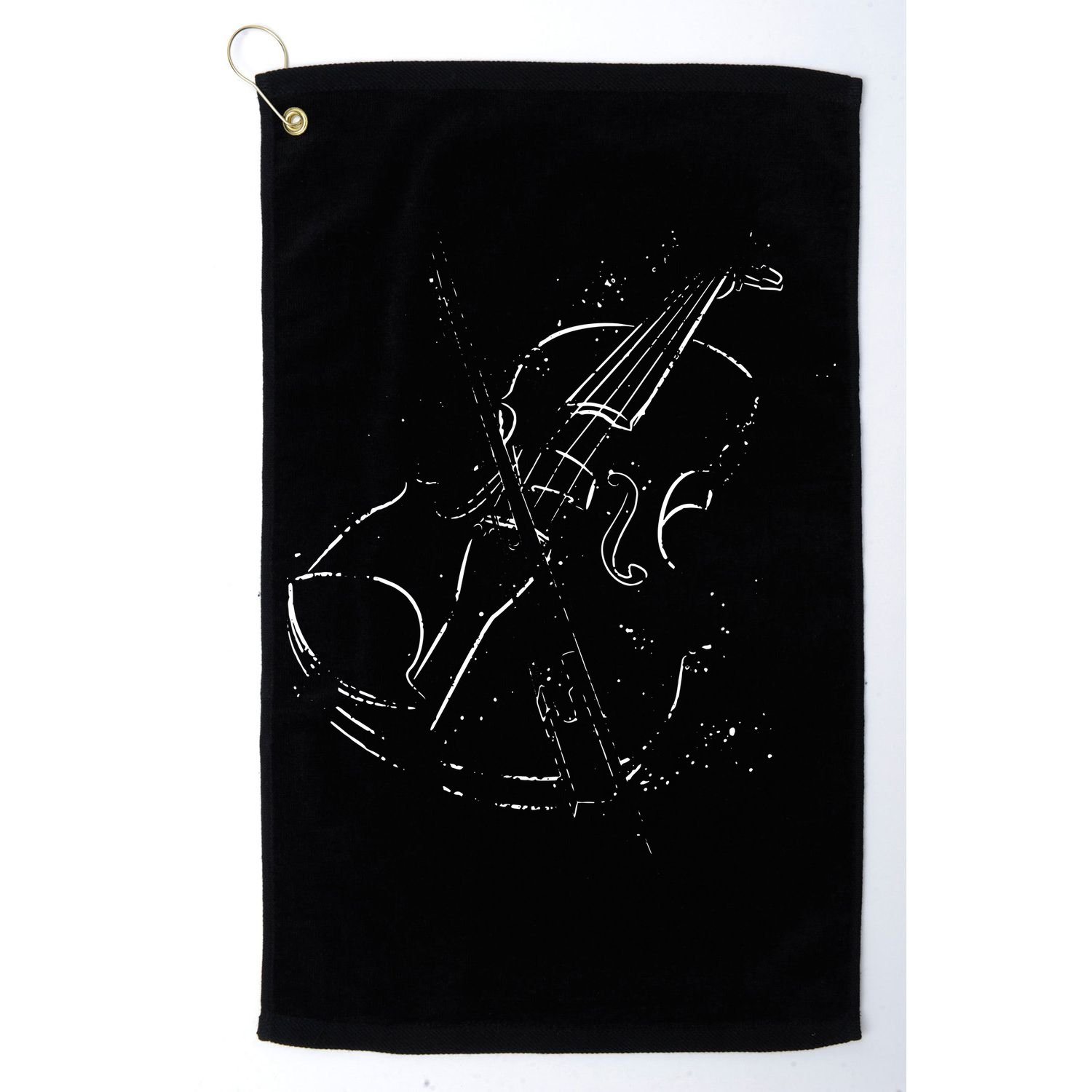 Vintage Violin For Music Lovers Golf Towel