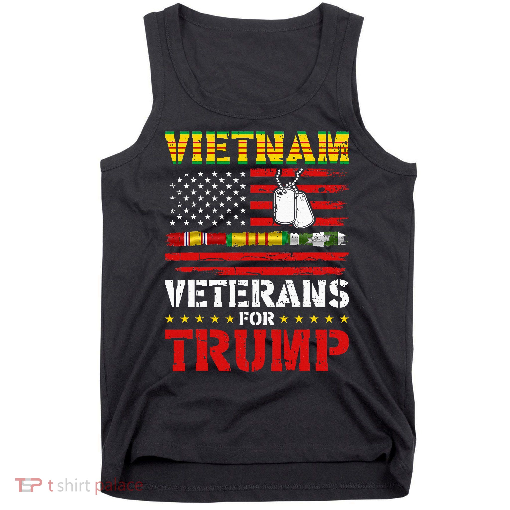 Vietnam Veterans For Trump 2024 Election Tank Top