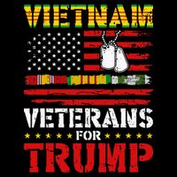 Vietnam Veterans For Trump 2024 Election Visor