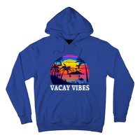 Vacay Vibes Family Vacation Trip Vintage Beach Summer Gift Hoodie