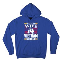 Vietnam Veteran Funny Gift Proud Wife Tees Mom Grandma Gift Funny Gift Hoodie