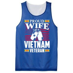 Vietnam Veteran Funny Gift Proud Wife Tees Mom Grandma Gift Funny Gift Mesh Reversible Basketball Jersey Tank