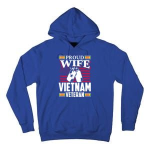 Vietnam Veteran Funny Gift Proud Wife Tees Mom Grandma Gift Funny Gift Tall Hoodie