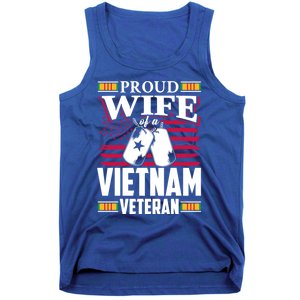 Vietnam Veteran Funny Gift Proud Wife Tees Mom Grandma Gift Funny Gift Tank Top