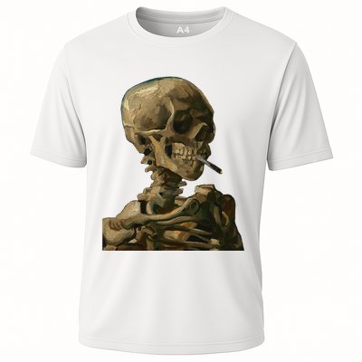 Vintage Van Gogh Skull Van Gogh Head Of A Skeleton Halloween Performance Shirt