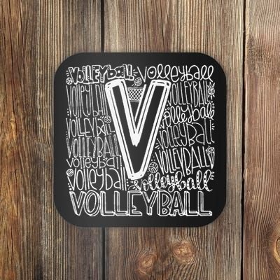 Volleyball Volleyball Gift Volleyball Coaster